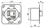 Jung USB15CASW USB-Ladegerät
