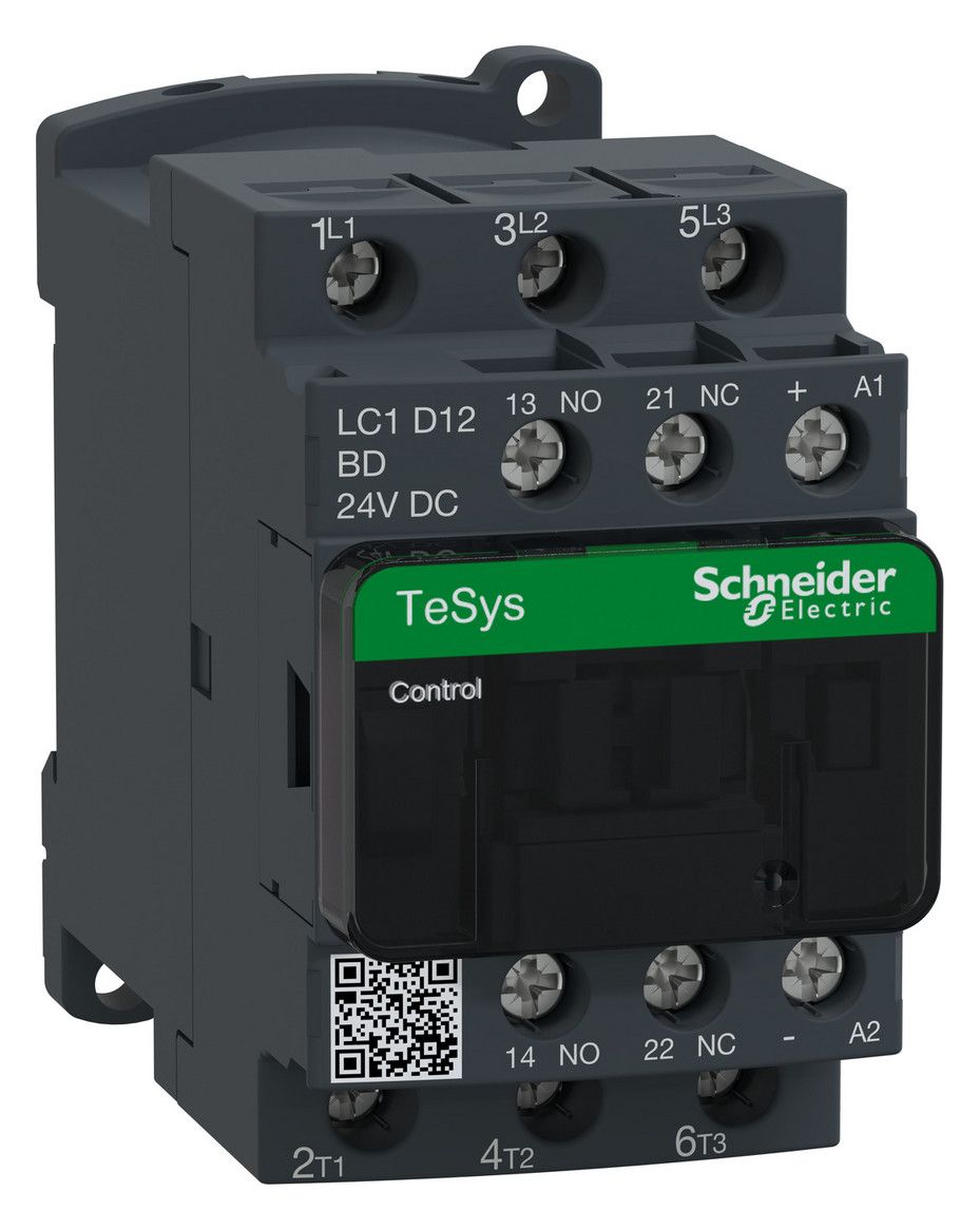 Schneider LC1D12BD Leistungsschütz 3p 1S1Ö 5,5kW 400V AC3 12A 24VDC