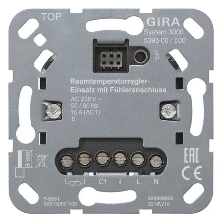 GIRA 539500 S3000 Raumtemperatur-