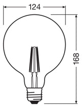 Osram Vintage 1906 LED 35 4W 2400K E27 410lm 2400K LED-Lampe