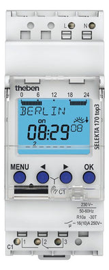 Theben SELEKTA 170 top3 Zeitschaltuhr dig Astro- u.Wochenprgm. 1K App 1700130