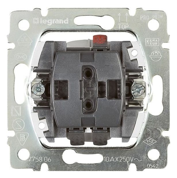 Legrand 775811 Einsatz Wipptaster Schliesser 1-polig