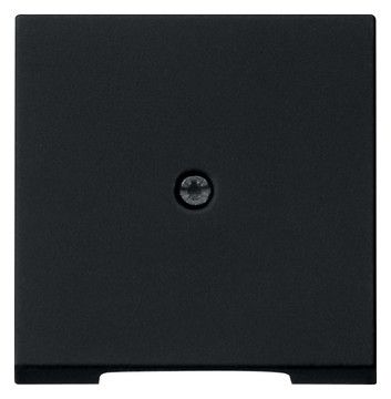 GIRA 0274005 Abdeckung Schnurableitung VDo System 55 Schwarz matt (lackiert)