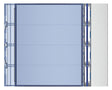 BTicino 352041 Frontblende Ruftasten- modul SFERA 4RT Allmetal