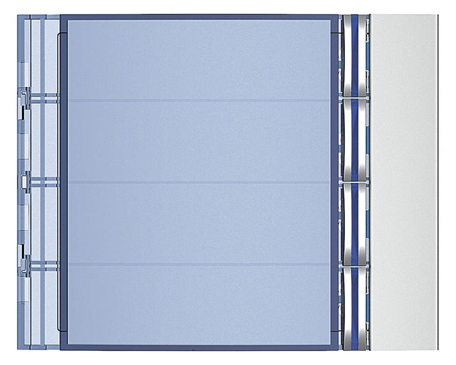 BTicino 352041 Frontblende Ruftasten- modul SFERA 4RT Allmetal