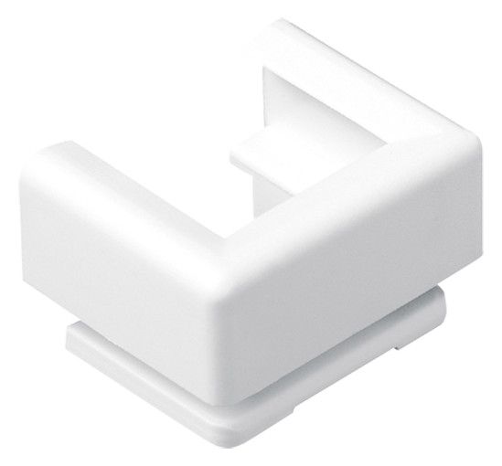 Jung 12WW Kabel/Rohr-Kanal-Einführung f.Kabelkanal 15x15mm alpinweiß