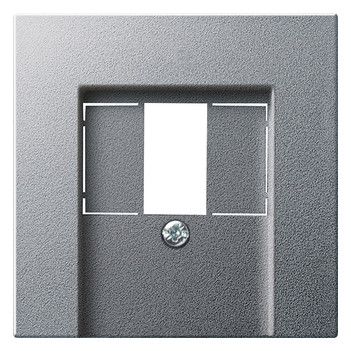 GIRA 027626 Abdeckung TAE USB System 55 Alu