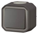 Legrand 069790L Plexo New FRAP Taster 10 A Steckkl.(SL) IK08 Anthrazit