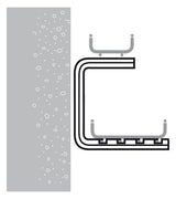 Legrand CM556300 Deckenkonsole CSNC 100 GS sendzimiverzinkt