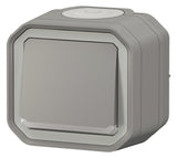 Legrand 069712L Plexo New FRAP W/m Kontroll 10 AX Steckkl.IK 08 Grau