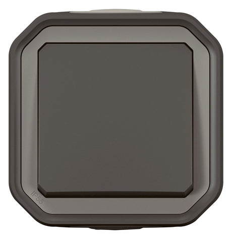 Legrand 069790L Plexo New FRAP Taster 10 A Steckkl.(SL) IK08 Anthrazit