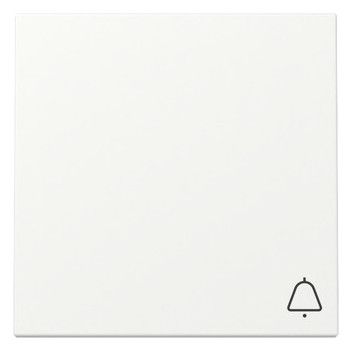 GIRA 328627 Wippe Symbol Klingel System 55 Reinweiß seidenmatt