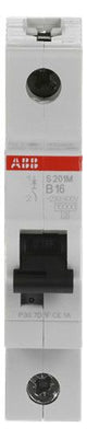 ABB S201M-B16 Sicherungsautomat B-Char., 10 kA, 16A, 1P