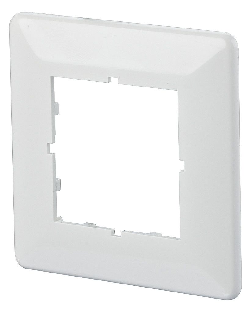 Metz 816718-0102-I Abdeckplatte 80x80mm reinweiß E-DAT Cat.6
