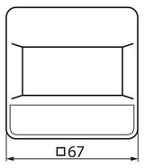 Jung BTCD17181WW JUNG HOME Bewegungsmelder 1,1 m