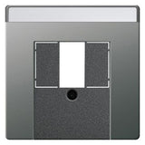 GIRA 0876600 Abdeckung+BSF TAE USB System 55 Edelstahl