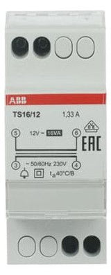 ABB TS16/12 Klingeltransformator 16VA 12VAC 2CSM228635R0812