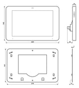 Jung SP0081U KNX Smart Panel 8