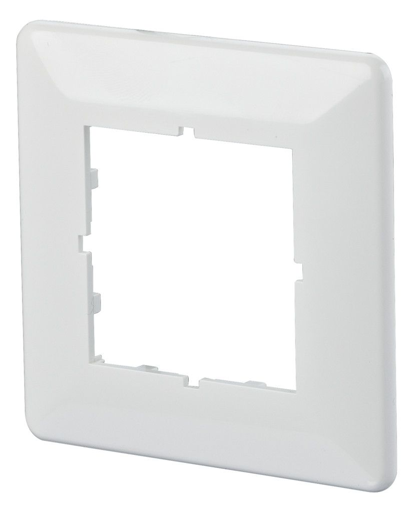 Metz 816718-0102-I Abdeckplatte 80x80mm reinweiß E-DAT Cat.6
