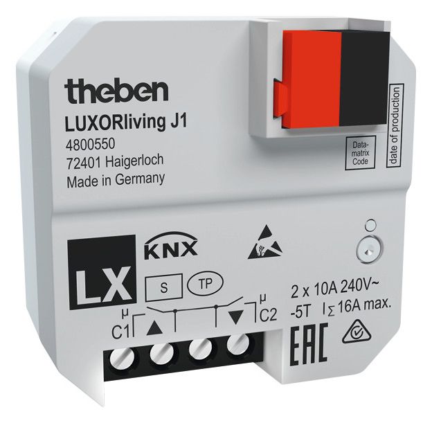 Theben LUXORliving J1 1f Jalousieaktor