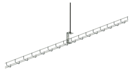 Legrand CM586050 Wandausleger sendzimirverzinkt schraubenlosen Bef.