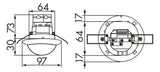 BEG 92586 PD4-M-1C-K-DE weiß LUXOMAT Präsenzmelder