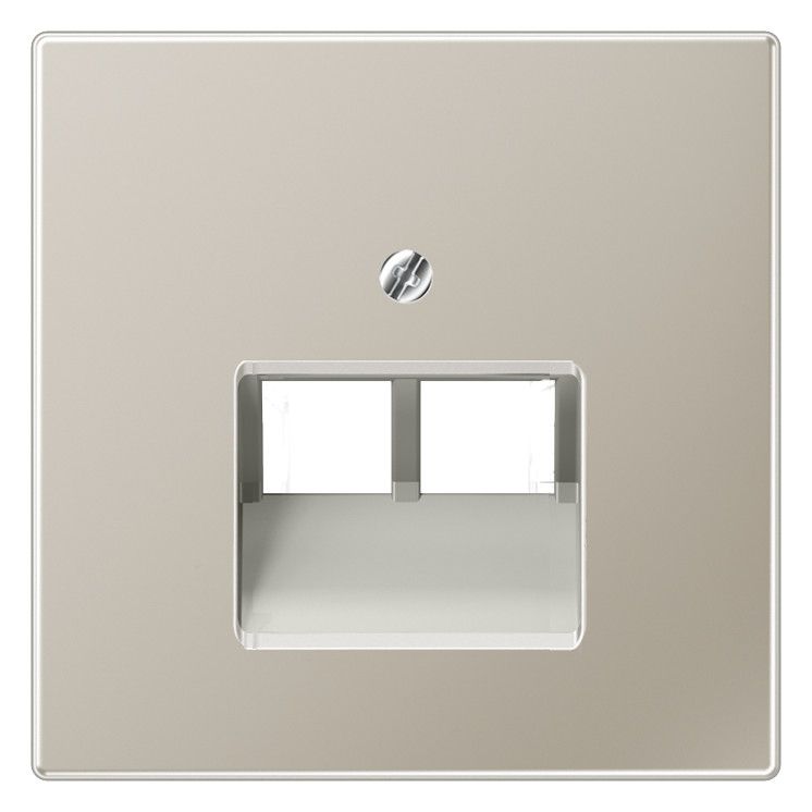 Jung ES2969-2UA Abdeckung f.IAE/UAE 2x8polig LS Edelstahl