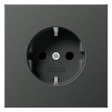 Jung AL1520AN SCHUKO Steckdose LS Aluminium anthrazit