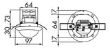 BEG 92585 PD4-M-1C-DE weiß LUXOMAT Präsenzmelder