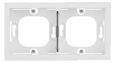 Legrand 765199 SEANO APgehäuse 2-fach in der Farbausführung Ultraweiß