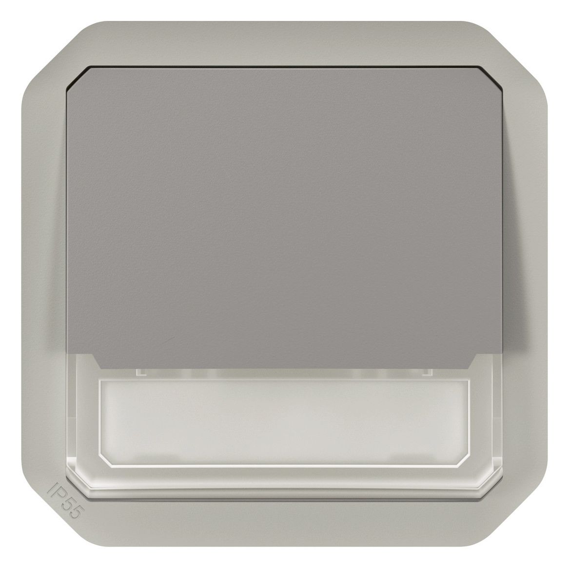 Legrand 069544L Plexo New Einsatz Taster Wechselkont bel Beschrift 10A SL ,IK08