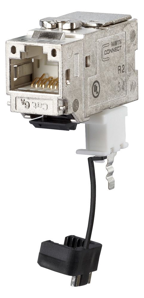 Metz 130B22-E Modul Cat.6A K 270° Buchse