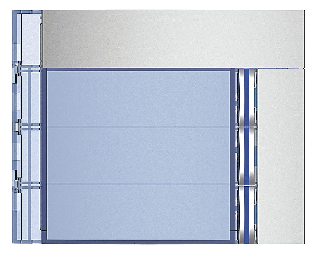 BTicino 352031 Frontblende Ruftasten- modul SFERA 3RT Allmetal