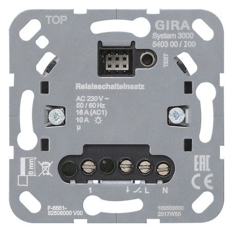 GIRA 540300 S3000 Relaisschalteinsatz