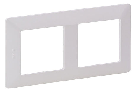 Legrand 754002 Rahmen 2-fach Valena Life ultraweiß Thermoplast
