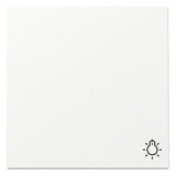 GIRA 328527 Wippe Symbol Licht System 55 Reinweiß seidenmatt