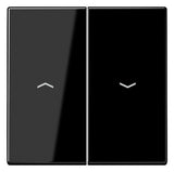 Jung LS995PSW Wippe m.Symbolen Auf/Ab f.509VU/539VU schwarz