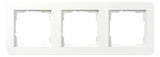 GIRA 0213151 Abdeckrahmen 3f Gira E1 Reinweiß m