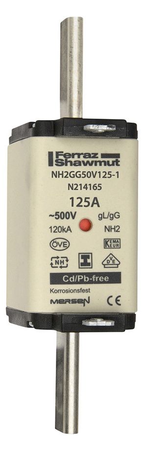 Mersen NH2GG50V125-1 Sicherungseinsatz