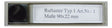 BTicino 1 Ruftaster 90x22mm f.Türstationen TERRANEO