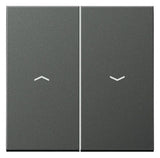 Jung AL2995PAN Wippe m.Symbolen Auf/Ab f.509VU/539VU LS Aluminium anthrazit