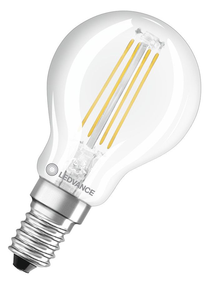 Ledvance LED CLASSIC P DIM P 4.8W 827 FIL CL E14 470lm 2700K LED-Miniballform