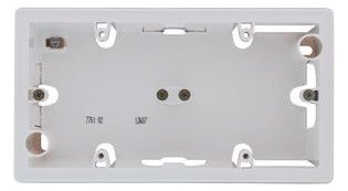 Legrand 776182 Aufputz Gehäuse 2-fach Creo ultraweiß