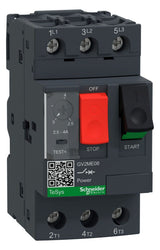 Schneider GV2ME08 Motorschutzschalter 3p 2,5-4A Tasterbet.