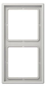 Jung LS982LG Rahmen 2fach Serie LS lichtgrau