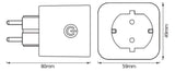 Ledvance SMART+ WiFi Plug EU Intelligente Funk-Steckdose