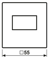 Jung A1569USBWW Abdeckung f.USB-Spannungsversorgung