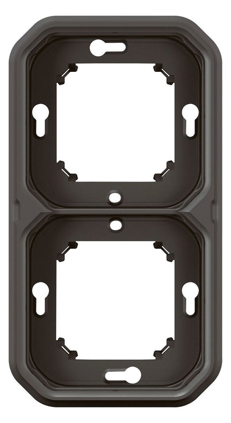 Legrand 069607L Plexo New FRUP 2-fach Tragring horizontal u.vertikal in der