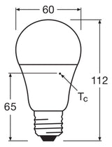 Ledvance CLASSIC A DIM P 10.5W 827 FR E27 1055lm 2700K LED-Glühlampe