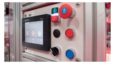 Schneider ZB4BD2 Frontelement schwarz f.Wahlschalter 2Stellungen D22mm